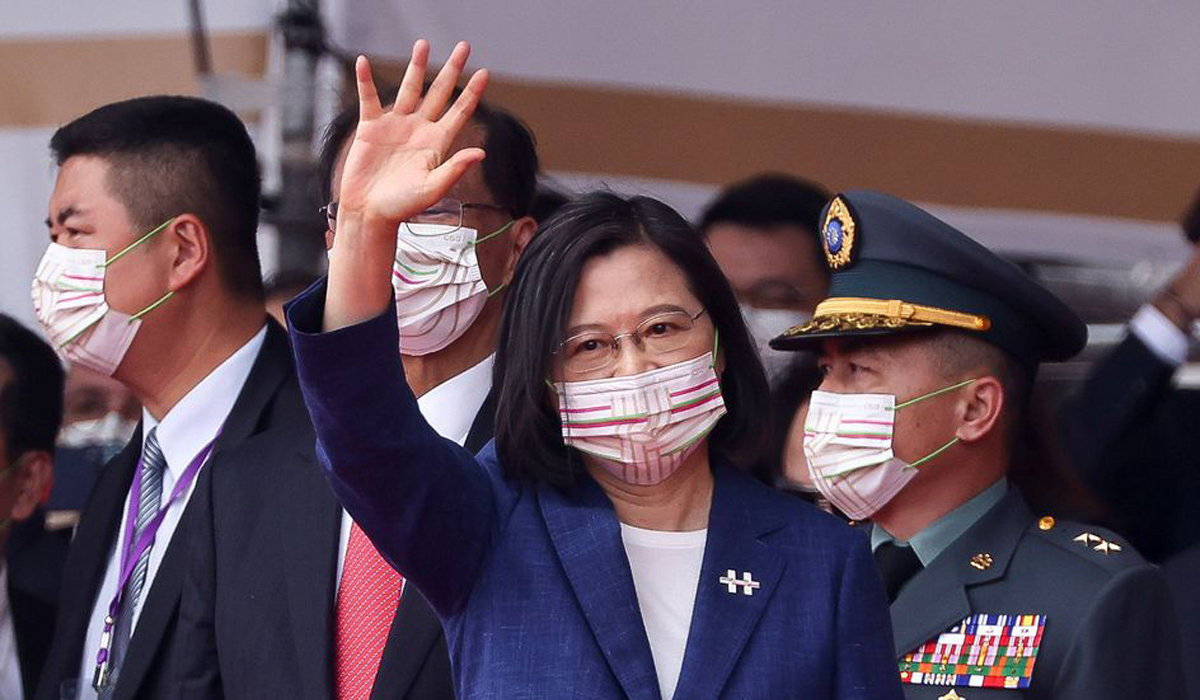 Taiwan won't be forced to bow to China, president says